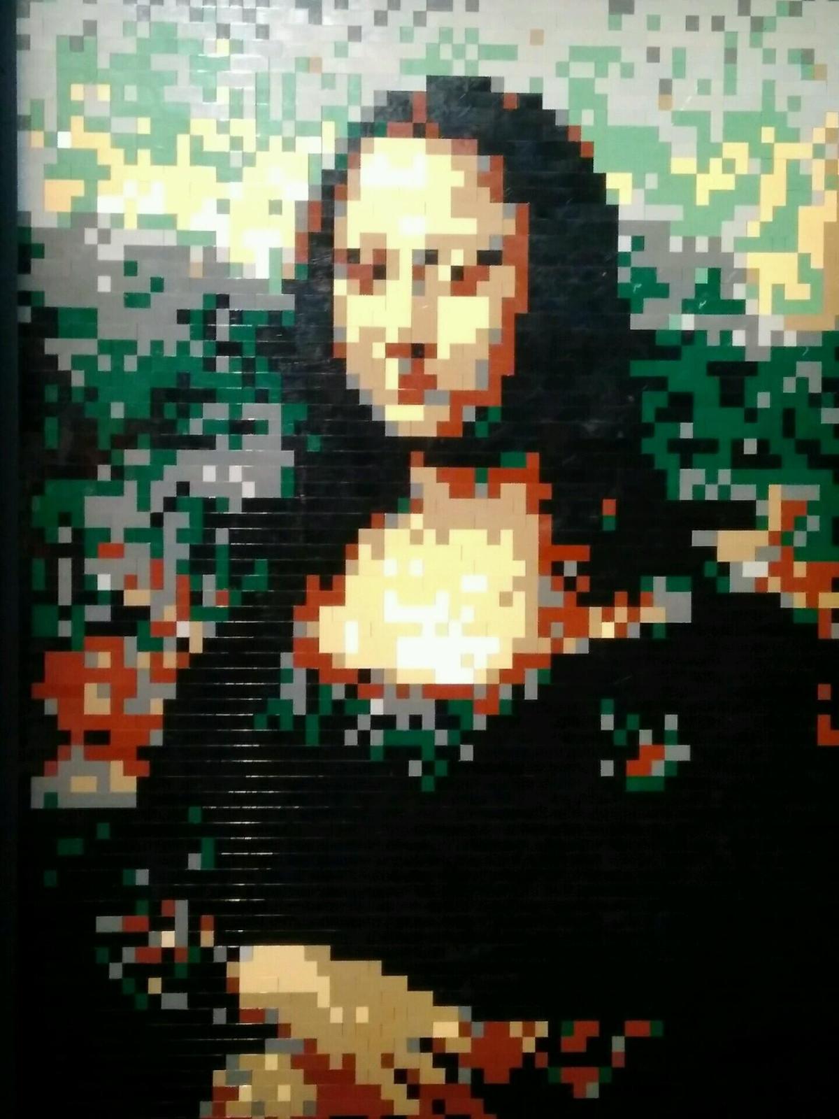 Mona Lisa LEGO